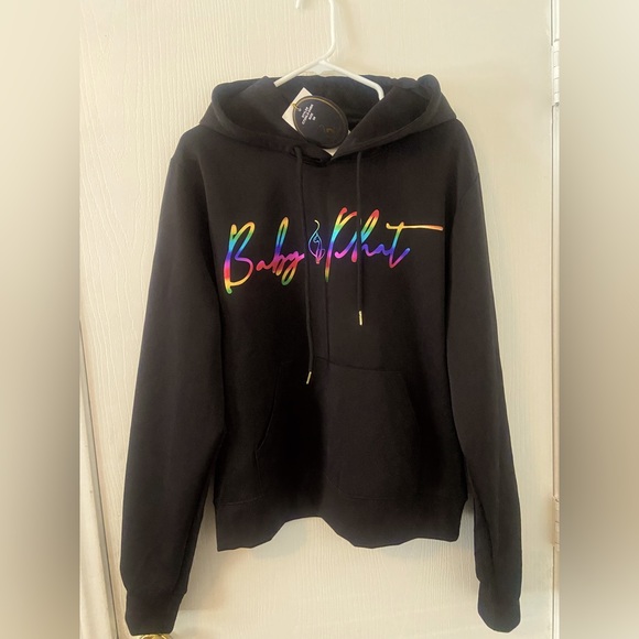 Baby Phat Tops - Baby Phat black hoodie sweatshirt